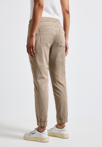 STREET ONE Slim fit Pants in Beige
