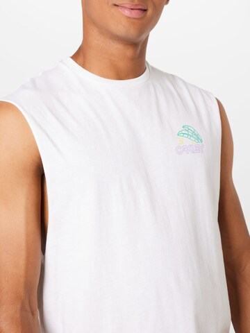 T-Shirt fonctionnel 'SUNRISE' OAKLEY en blanc