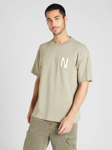 NORSE PROJECTS - Camisa 'Simon' em verde: frente