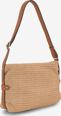 TOM TAILOR Crossbody Bag 'Liv' in Brown