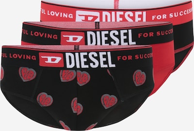 DIESEL Panty 'ANDRE' in Red / Black / White, Item view