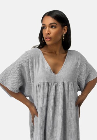 Elara Dress in Grey