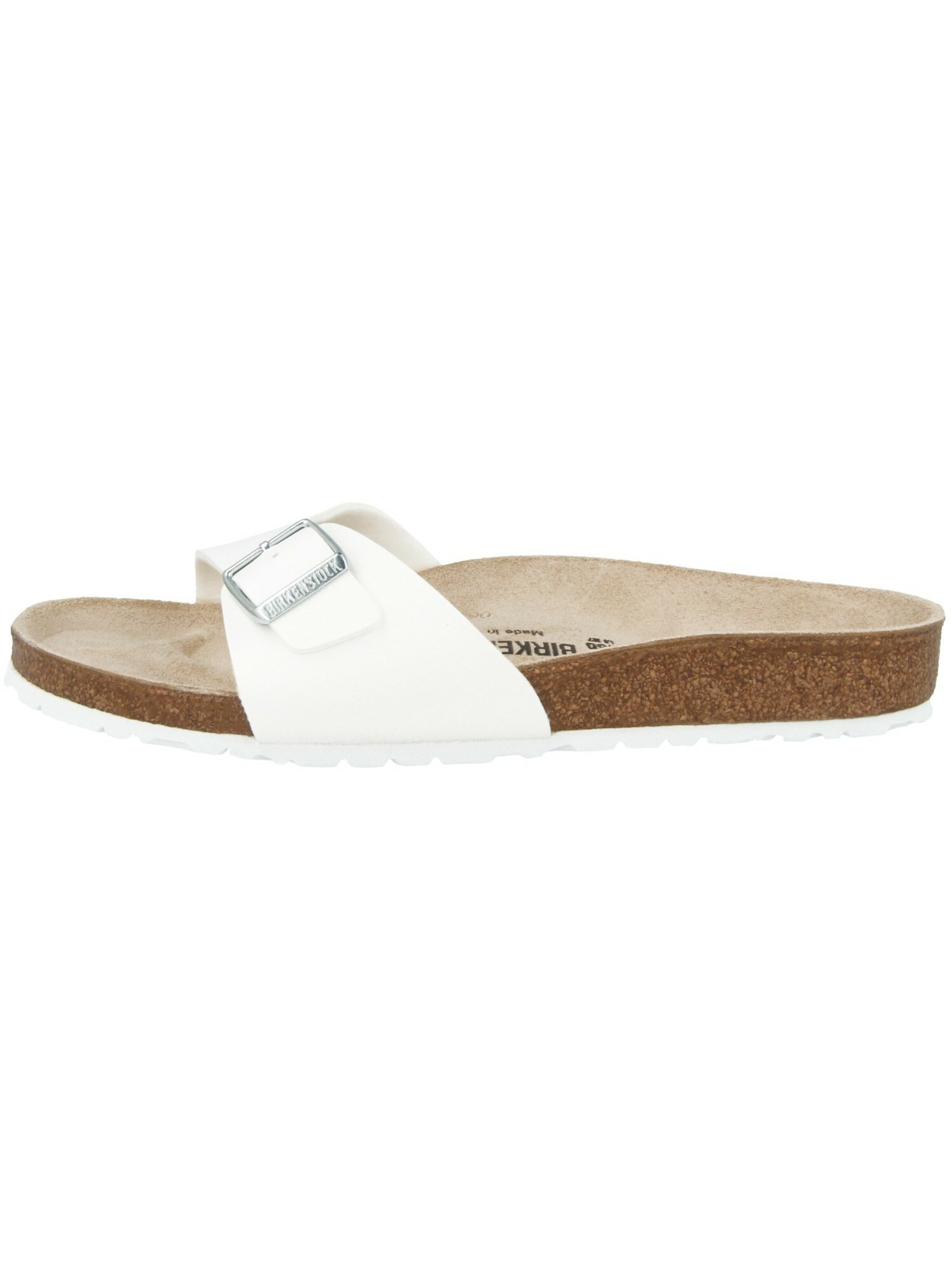 BIRKENSTOCK Pantolette in Weiß