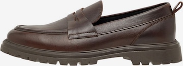 Bianco Moccasins in Brown: front