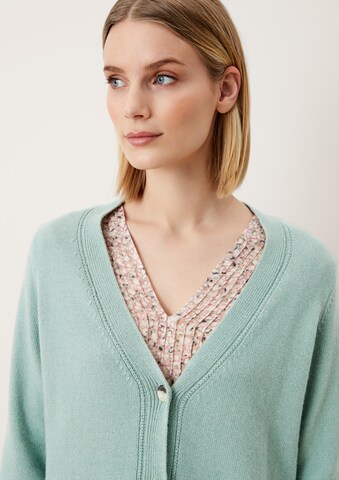 s.Oliver BLACK LABEL Strickjacke in Grün