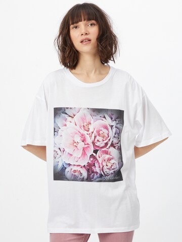 Herrlicher T-Shirt in Weiß: Vorderseite