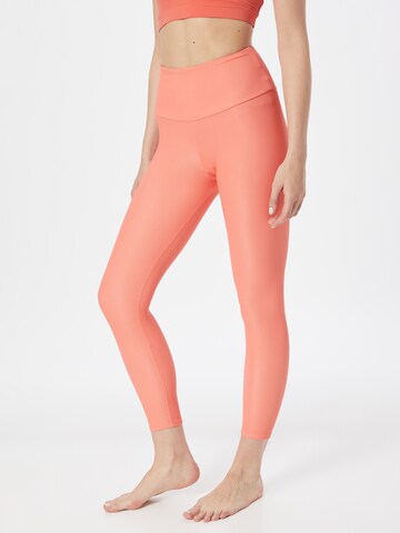 Onzie Skinny Sportbroek in Oranje: voorkant