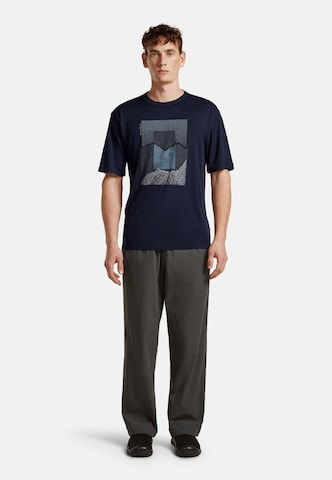 Tricou funcțional 'Tech Lite' de la ICEBREAKER pe albastru