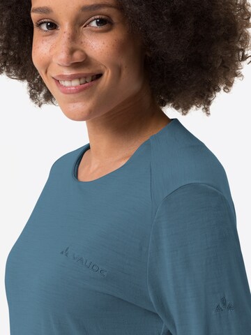 VAUDE Functioneel shirt 'Yaras' in Blauw