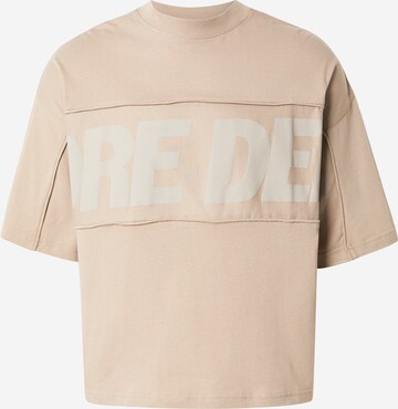 JACK & JONES - Camisa 'JCOBIARRITZ' em castanho: frente