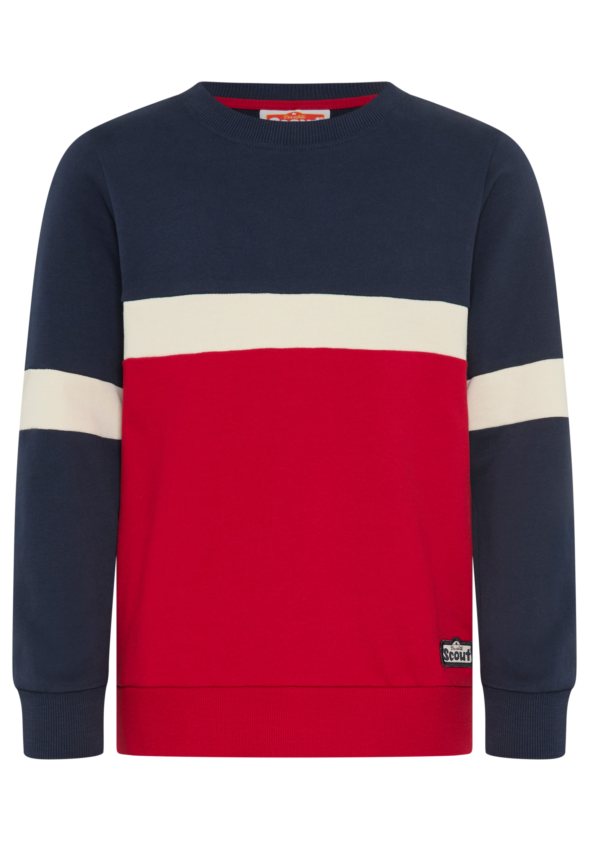 SCOUT Sweatshirt in Blau: Vorderseite