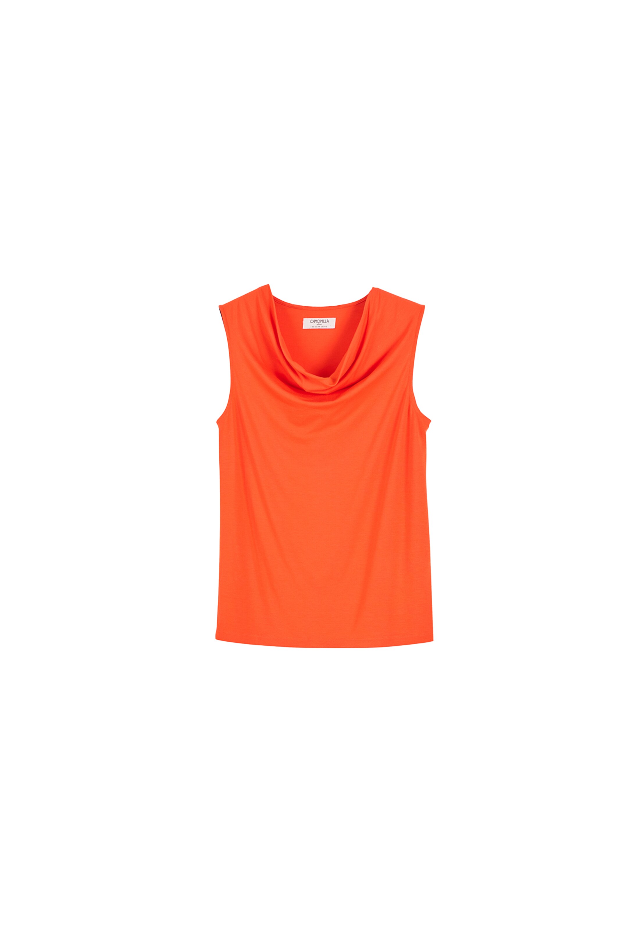 Haut 'Twix' Camomilla Italia en orange : devant