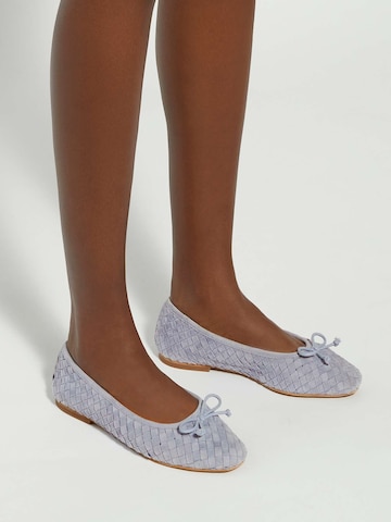 Ballerines 'Heat' Dune LONDON en bleu