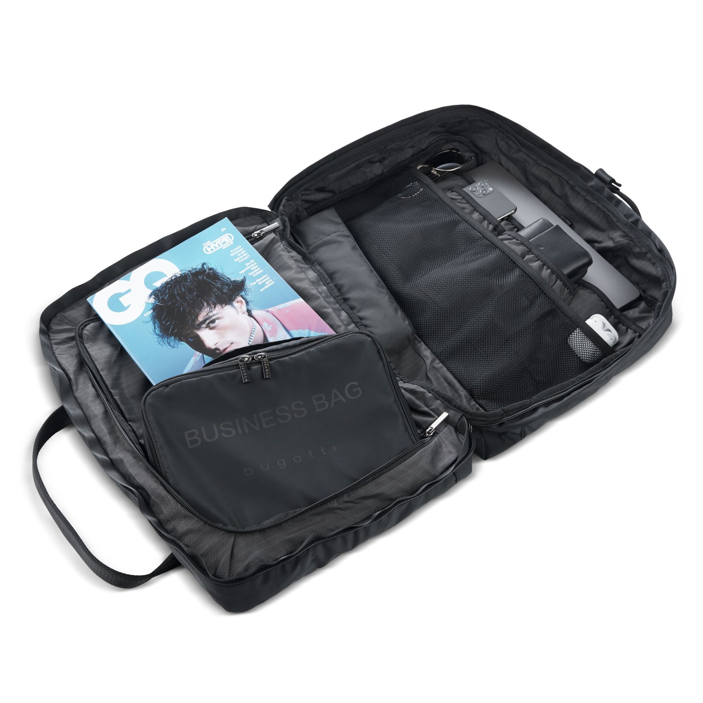 Sac week-end 'Elia' bugatti en noir