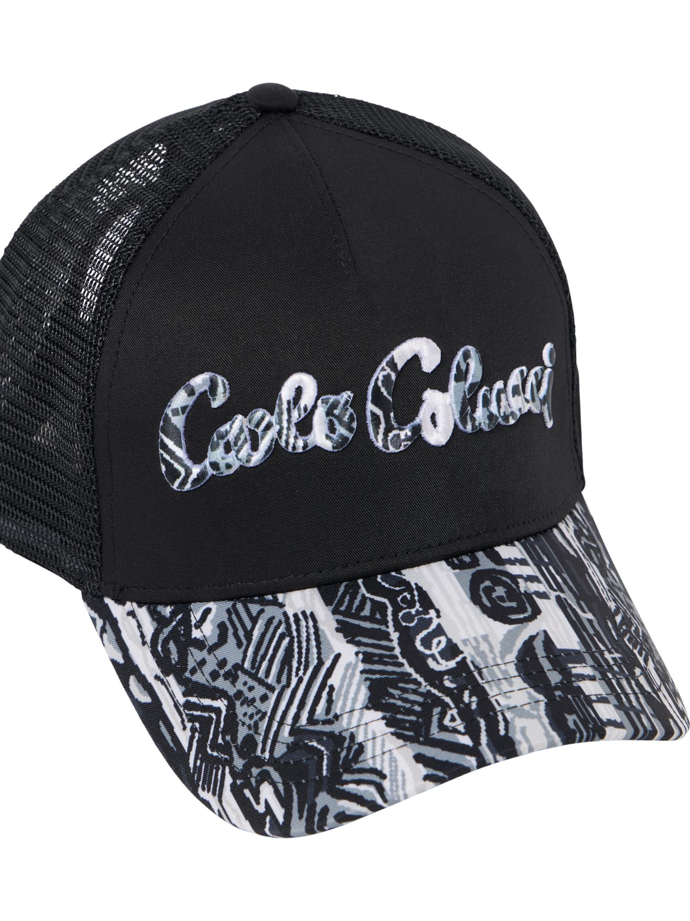 Carlo Colucci Cap 'Dieghi' in Schwarz