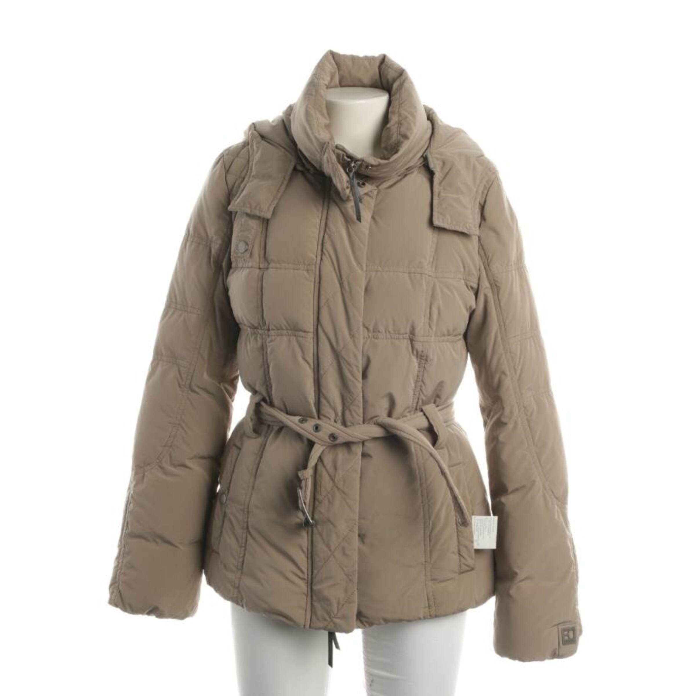 BOSS Winterjacke / Wintermantel L in Braun: Vorderseite