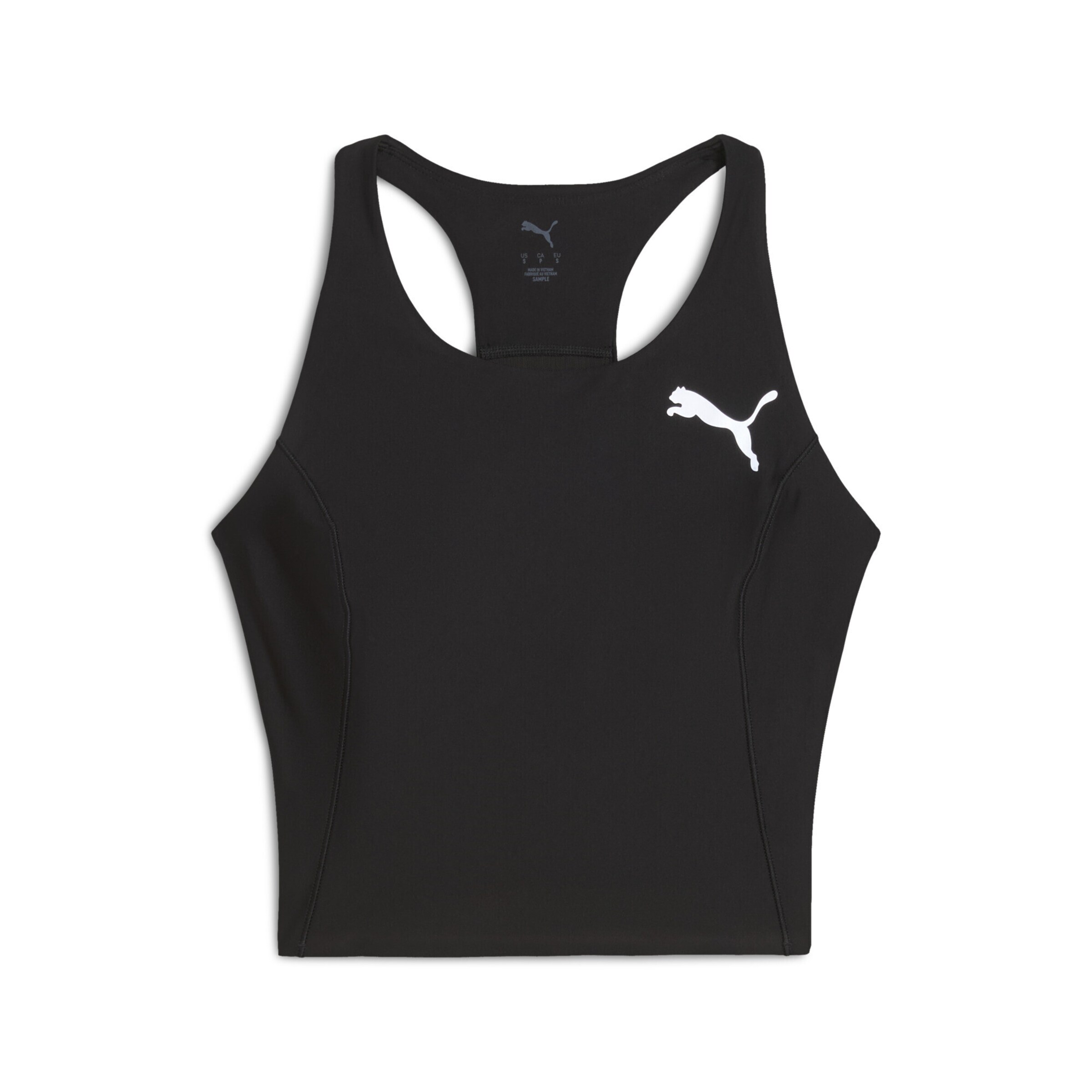 PUMA Sporttop 'Raceday' in Schwarz: Vorderseite