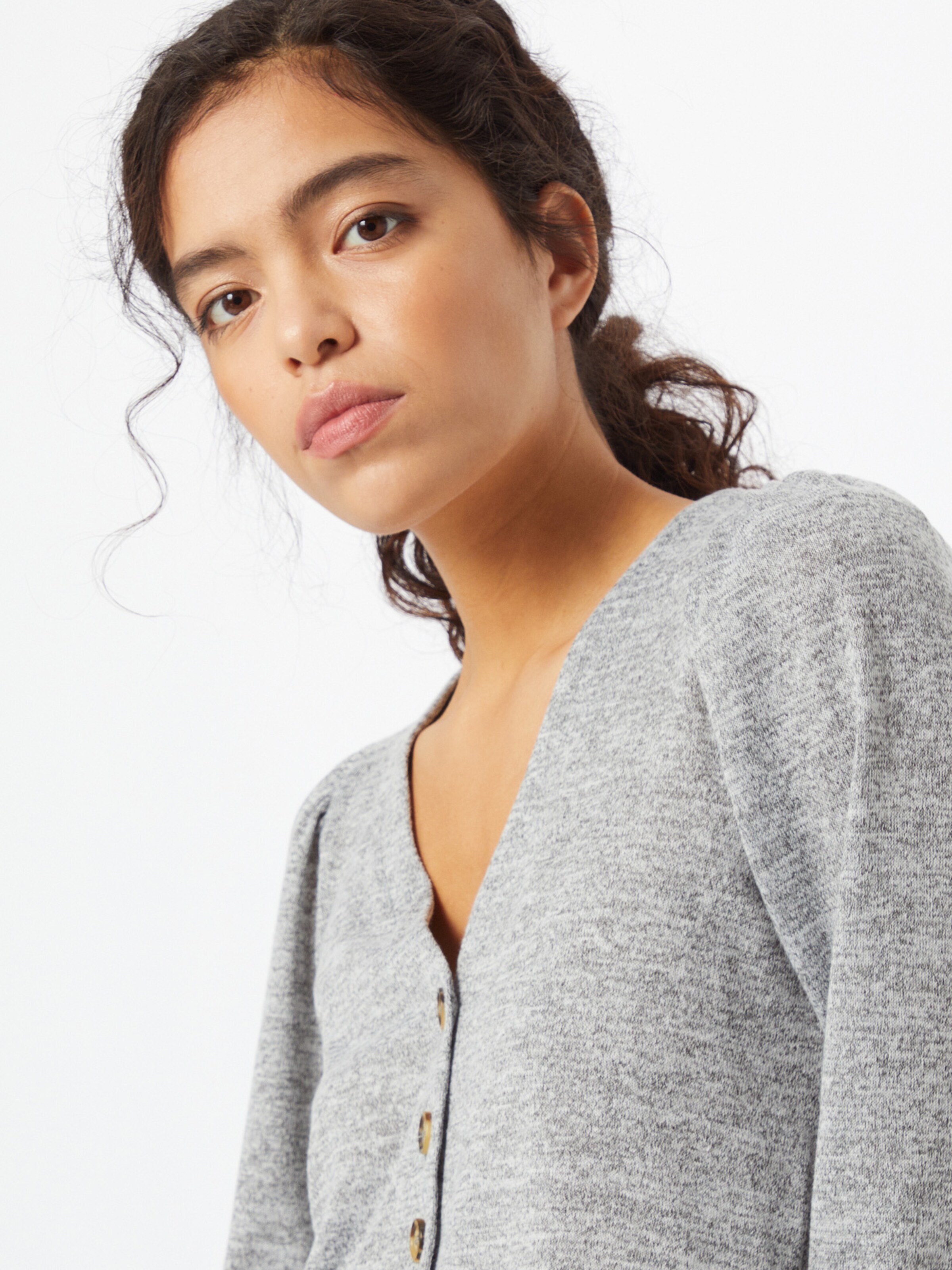 Frauen Pullover & Strick Dorothy Perkins Strickjacke in Graumeliert - YK02263 Frauen Pullover & Strick Dorothy Perkins Strickjacke in Graumeliert - YK02263