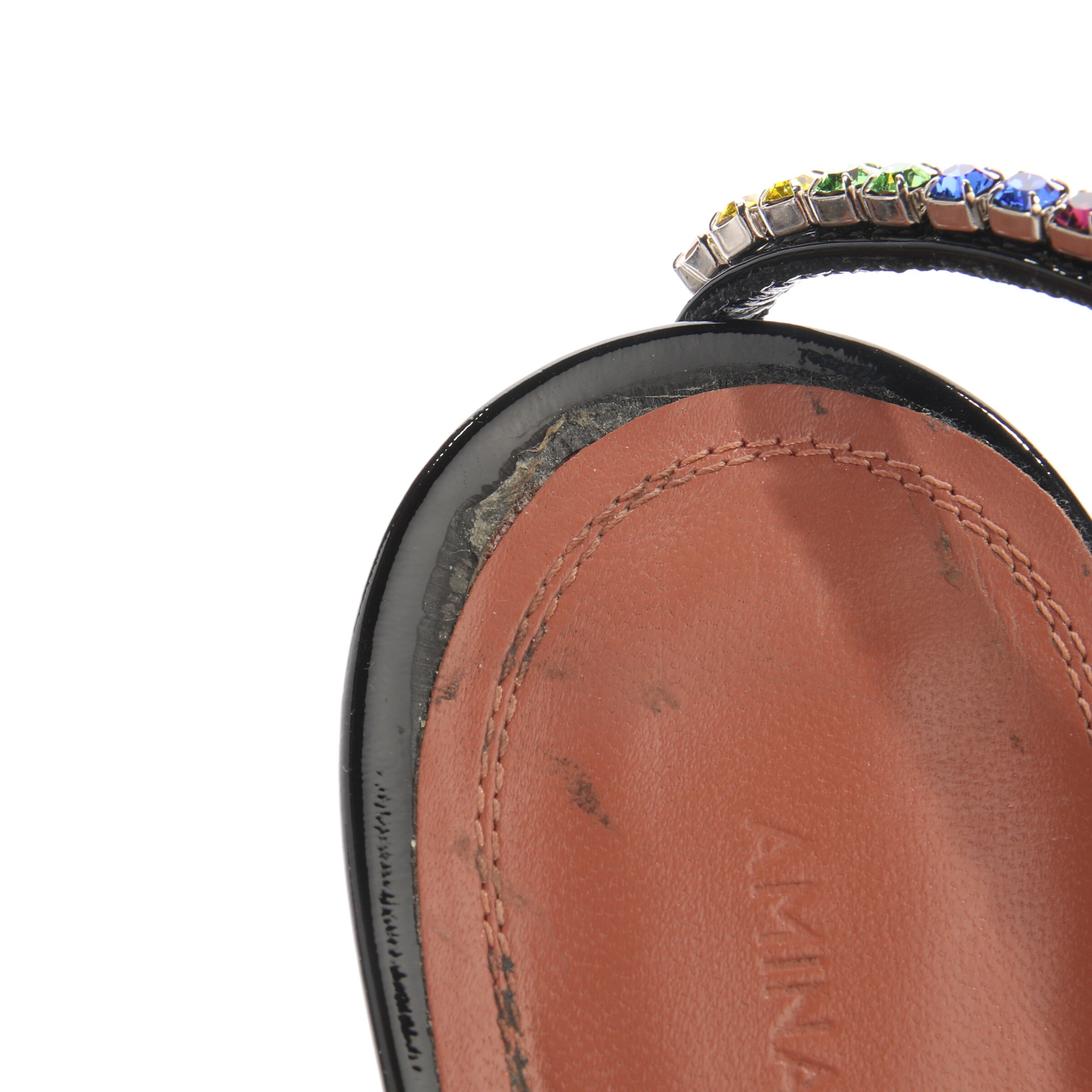 Amina Muaddi Sandals & High-Heeled Sandals in 39,5 in Black