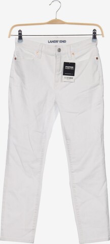 Lands‘ End Jeans in 25-26 in White: front