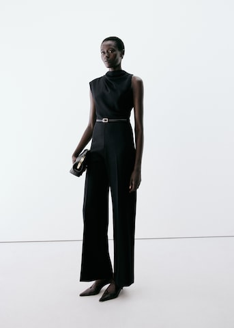 Tuta jumpsuit 'Madison' di MANGO in nero: frontale