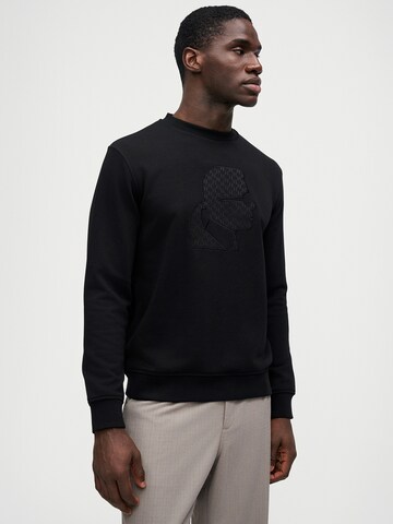 Karl Lagerfeld Μπλούζα φούτερ σε μαύρο