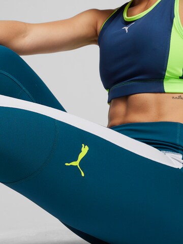 PUMA Skinny Leggings 'Individual BLAZE' in Blauw