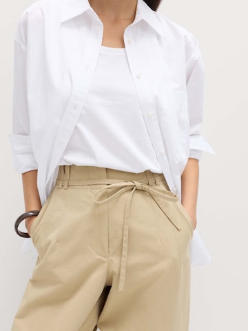 Wide leg Pantaloni di Marks & Spencer in beige