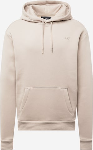 HOLLISTER Sweatshirt in Brown: front