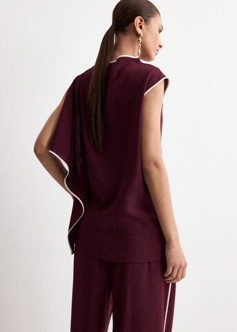 MANGO Bluse 'Sun-a' in Rot