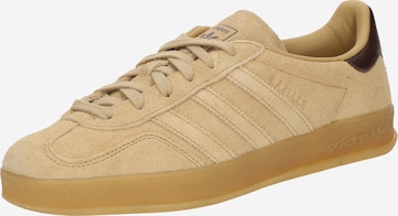 ADIDAS ORIGINALS Matalavartiset tennarit 'GAZELLE INDOOR' värissä beige: etupuoli