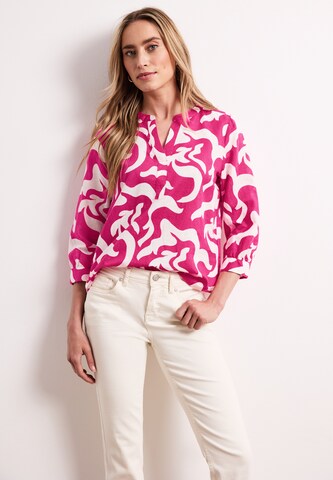 STREET ONE Bluse in Pink: Vorderseite