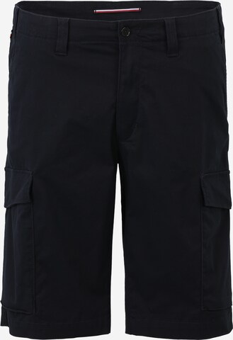 Tommy Hilfiger Big & Tall Regular Cargobroek 'John' in Blauw: voorkant