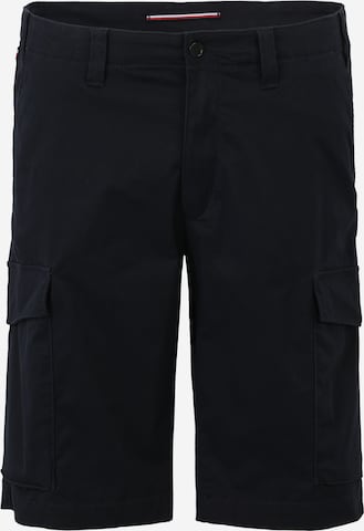 Tommy Hilfiger Big & Tall Regular Cargo Pants 'John' in Blue: front