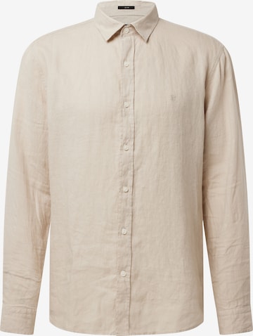 Mavi Regular fit Button Up Shirt in Beige: front