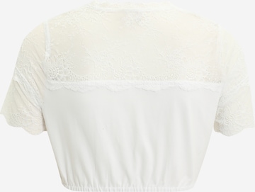 Camicia per costume tradizionale 'Henni-Ninette' di MARJO in bianco
