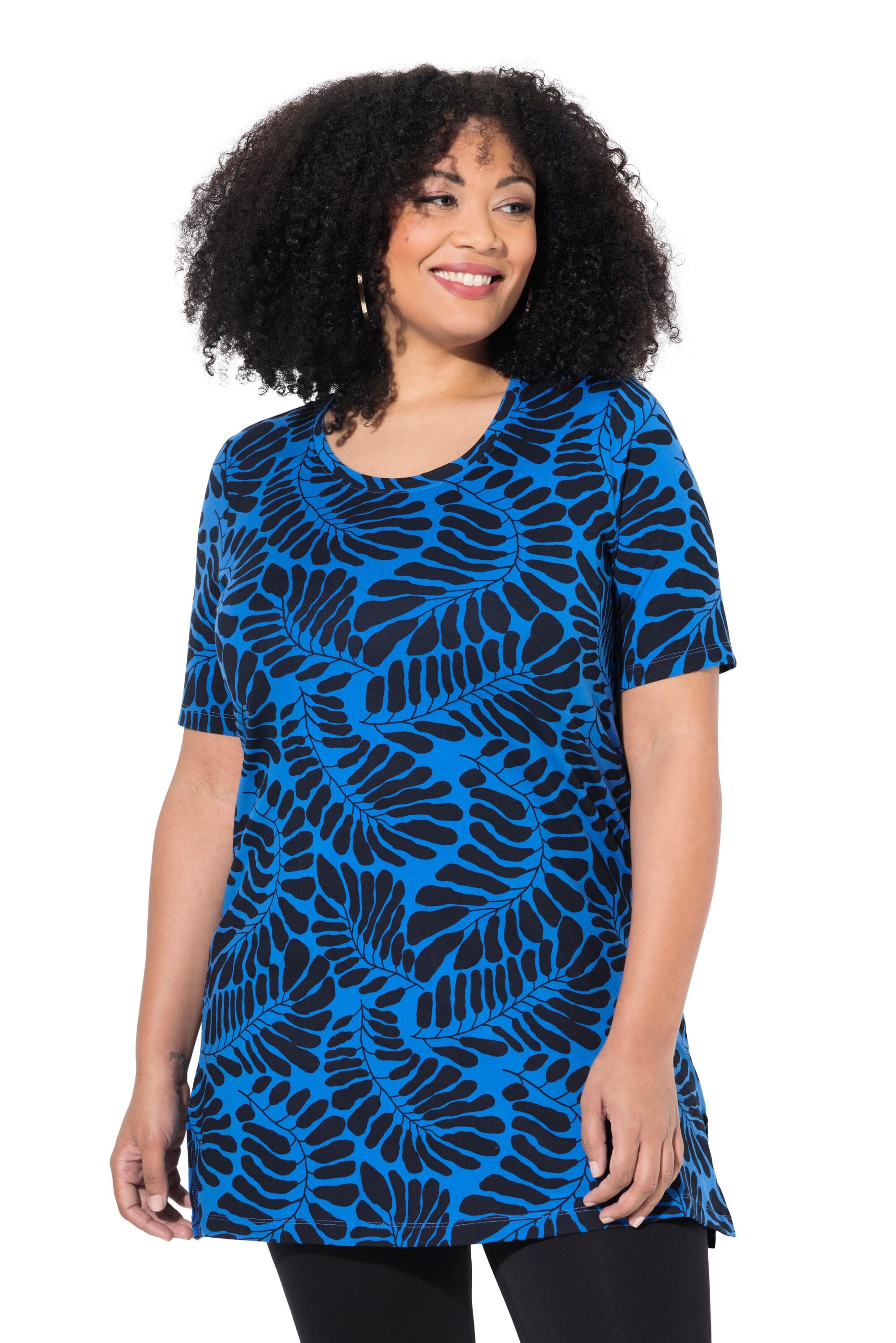 Ulla Popken Shirt in Blue: front