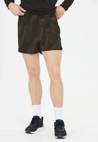 ENDURANCE Regular Sportbroek 'Malakas' in Zwart: voorkant