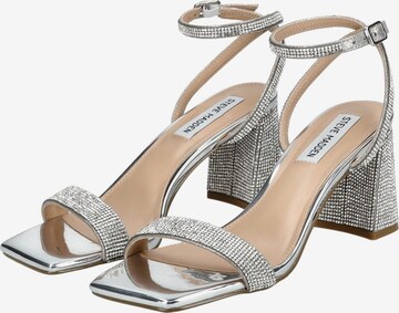 STEVE MADDEN Strap Sandals in Silver