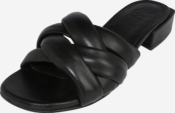 Apple of Eden - Zapatos abiertos 'June' en negro: frente