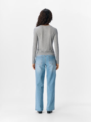 OBJECT Shirt 'OBJZOFIA SLI' in Grey