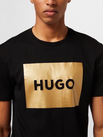 T-Shirt 'Dulive' HUGO Red en noir