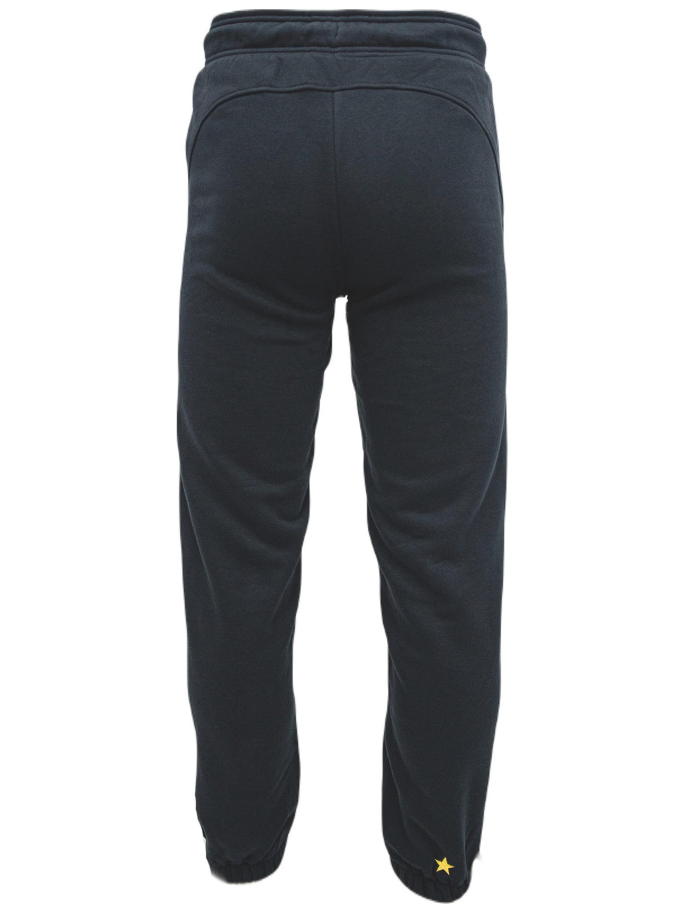 CONVERSE - regular Pantalón deportivo 'Converse Embroided' en negro