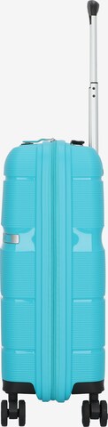 American Tourister Trolley in Blau