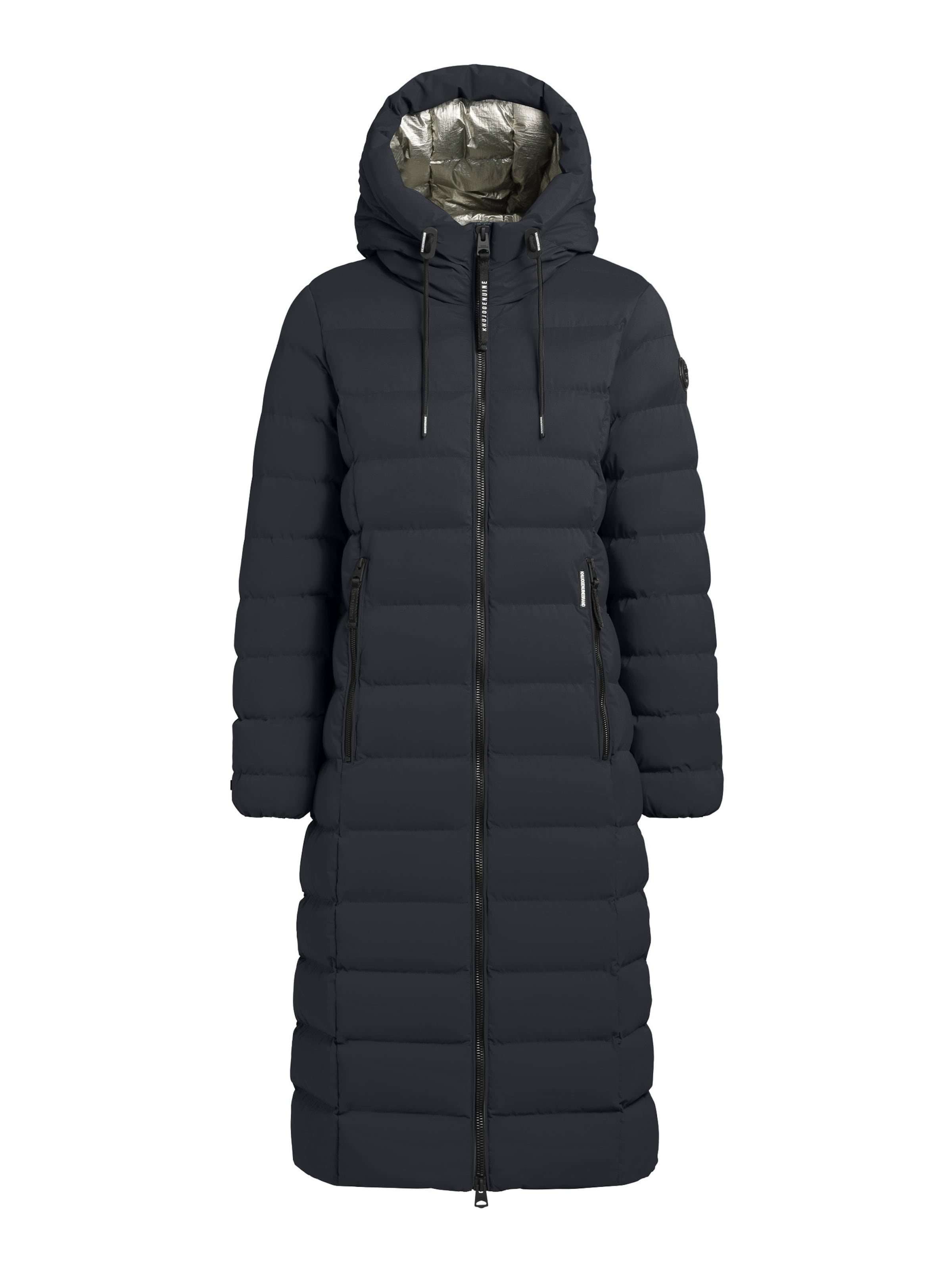 khujo Zimní kabát 'Simmie2' – modrá: přední strana