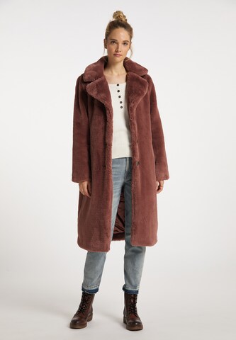 DreiMaster Vintage Between-seasons coat in Brown