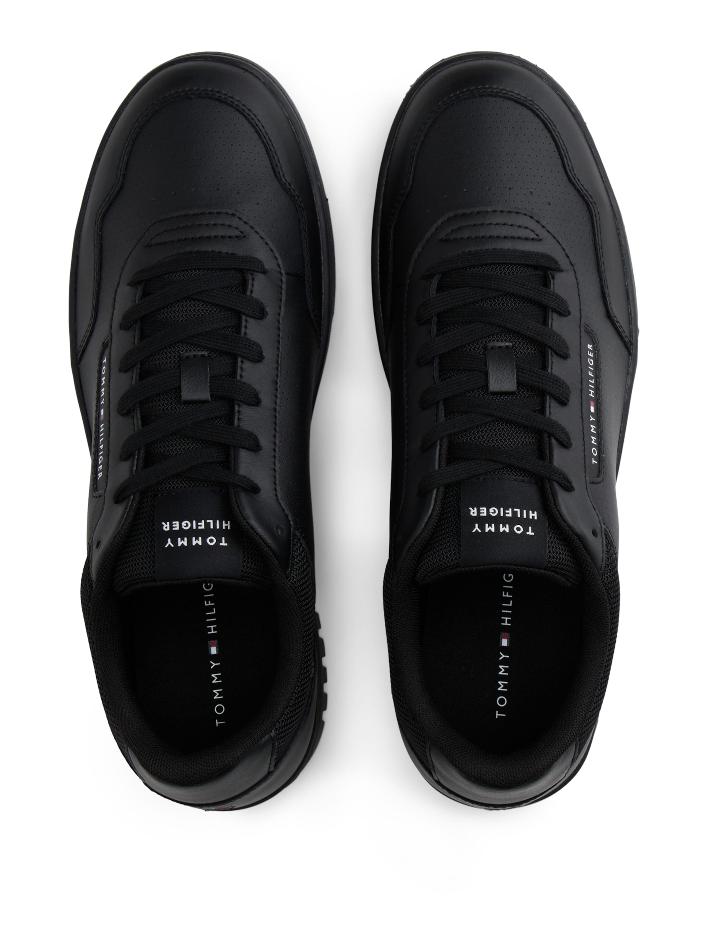 TOMMY HILFIGER Sneaker 'Basket Core' in Schwarz