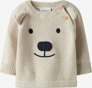 NAME IT - Jersey 'NBMREADY' en gris: frente