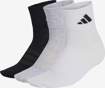 ADIDAS PERFORMANCE Sports socks in Grey: front