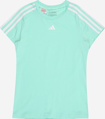 T-Shirt fonctionnel 'Train Essentials Aeroready 3-Stripes -Fit ' ADIDAS SPORTSWEAR en vert : devant